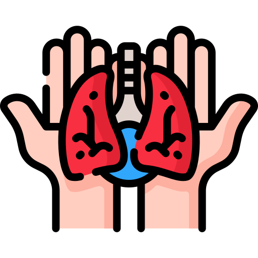 pulmones icono gratis