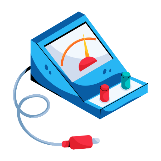 amperímetro icono gratis