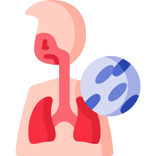 Tuberculosis free icon Tuberculosis free icon