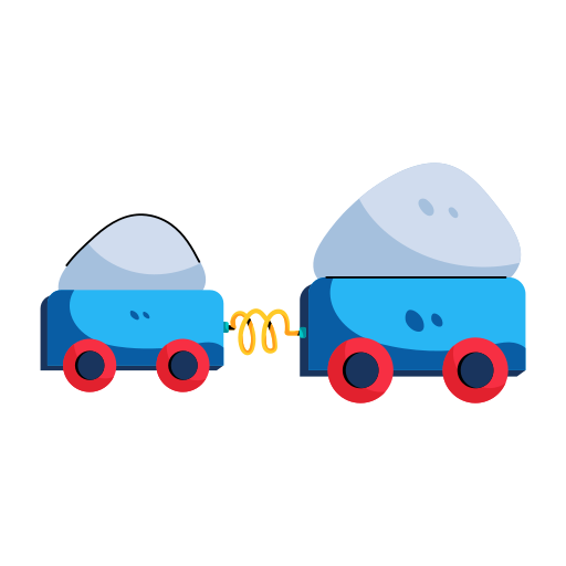 coche góndola icono gratis