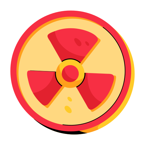 radioactivo icono gratis