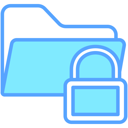 protección de datos icono gratis