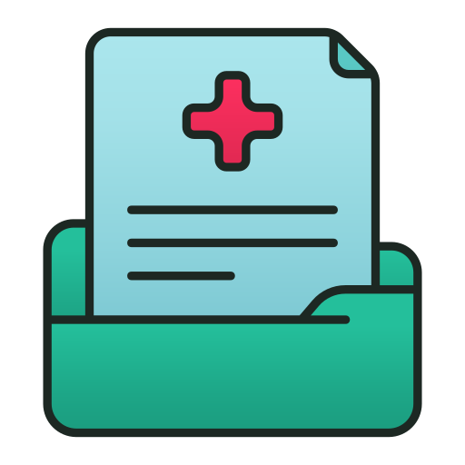 carpeta medica icono gratis