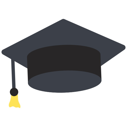 graduación icono gratis