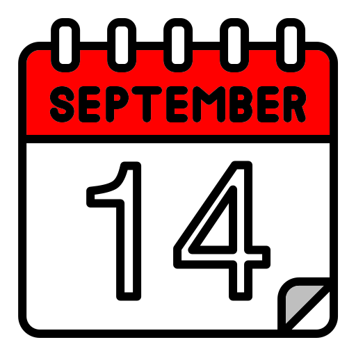 setembro grátis ícone