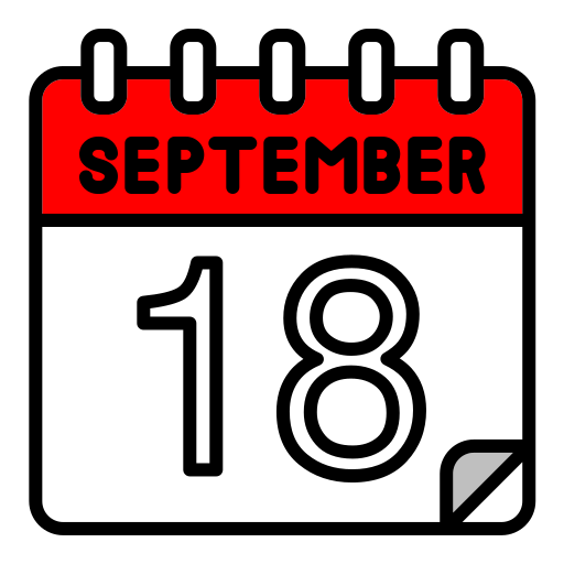 setembro grátis ícone