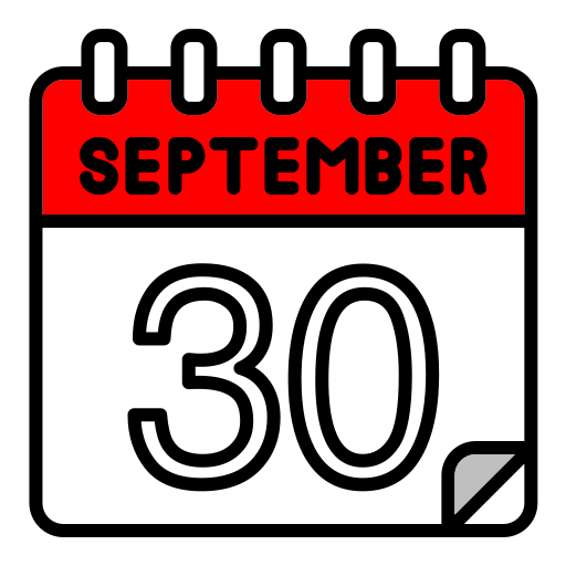 setembro grátis ícone