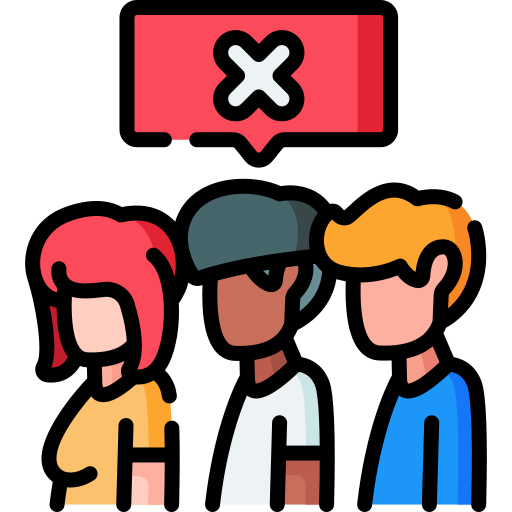 desacuerdo icono gratis