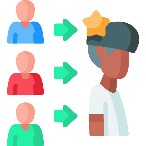 liderazgo icono gratis