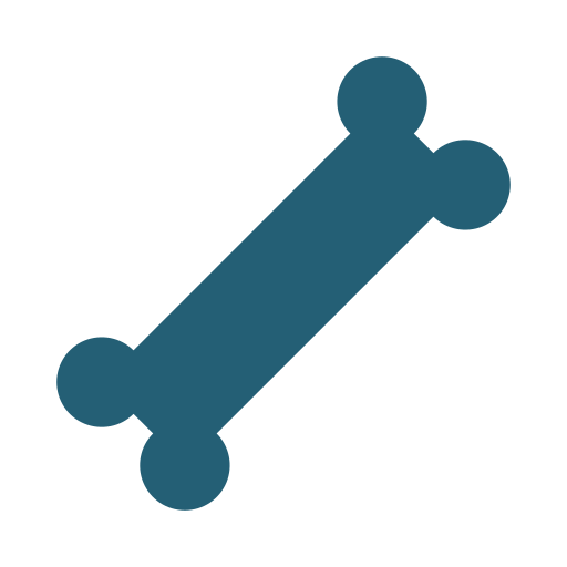 Bone free icon Bone free icon