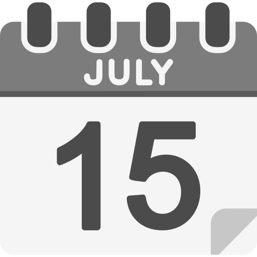 Июль бесплатно иконка