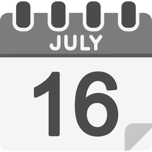 Июль бесплатно иконка