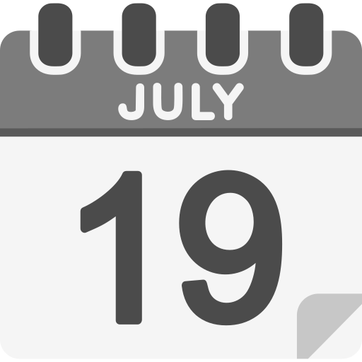 Июль бесплатно иконка