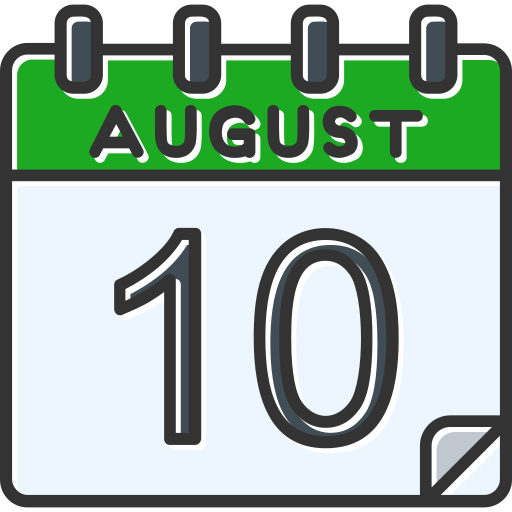 agosto icono gratis