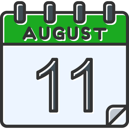 agosto icono gratis