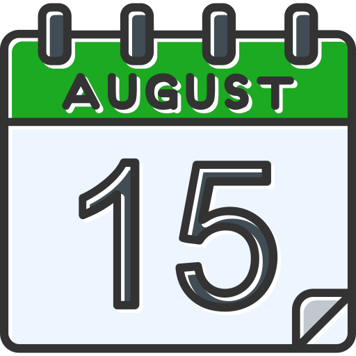 agosto icono gratis