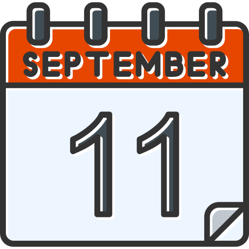 septiembre icono gratis