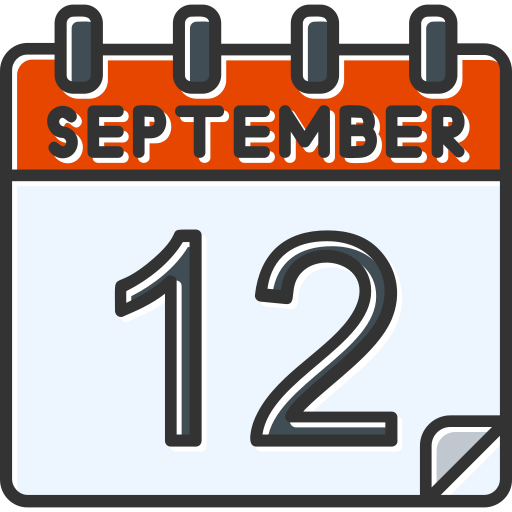 septiembre icono gratis