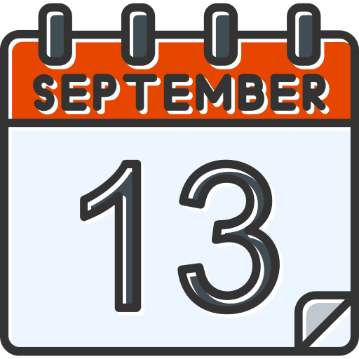 septiembre icono gratis