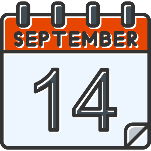 septiembre icono gratis