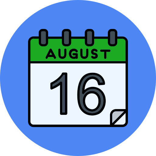 agosto icono gratis