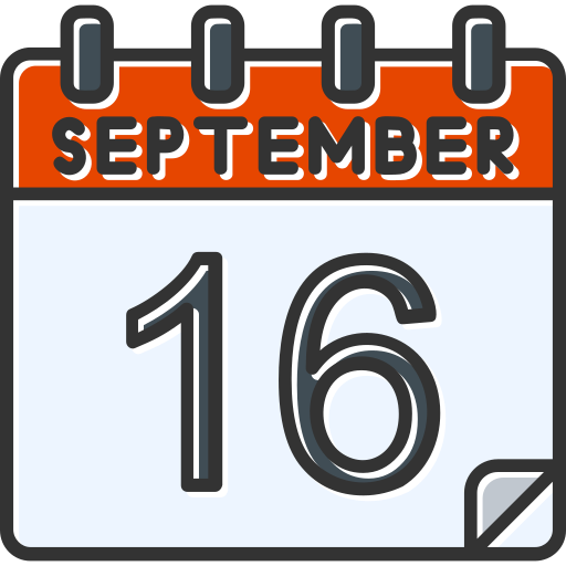 septiembre icono gratis