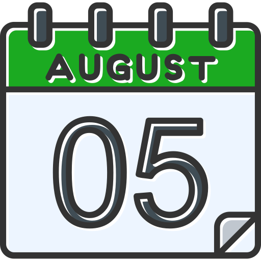 agosto icono gratis