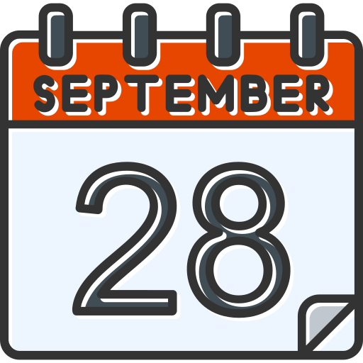 septiembre icono gratis