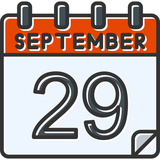 septiembre icono gratis