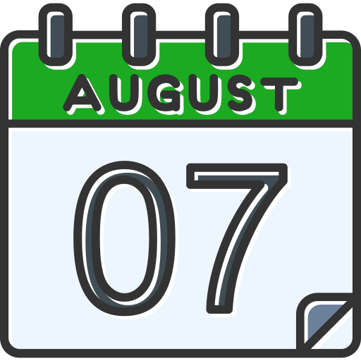 agosto icono gratis