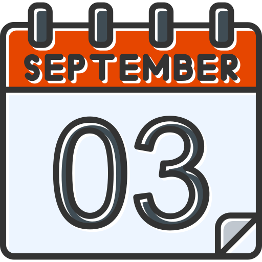 septiembre icono gratis