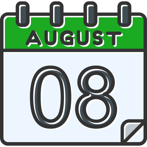 agosto icono gratis