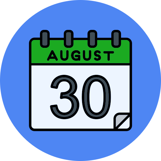 agosto icono gratis