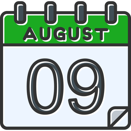 agosto icono gratis