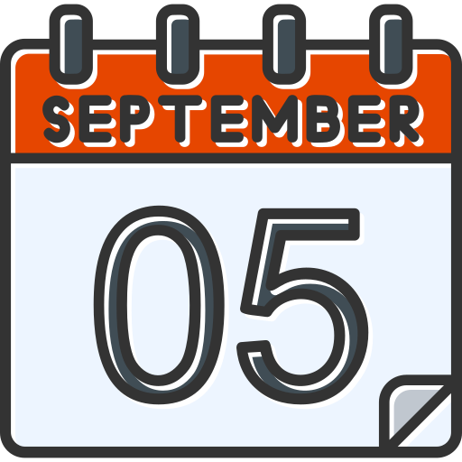 septiembre icono gratis