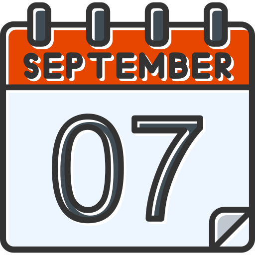 septiembre icono gratis