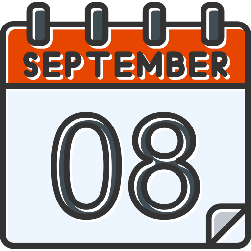 septiembre icono gratis