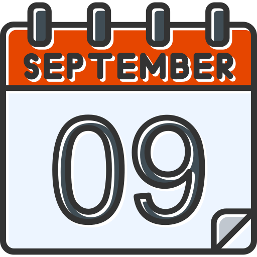 septiembre icono gratis