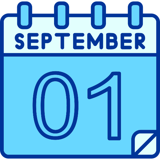 septiembre icono gratis