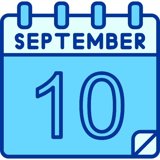 septiembre icono gratis