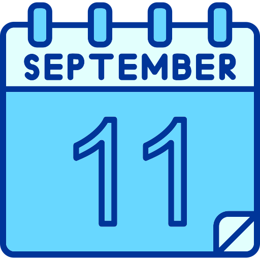 septiembre icono gratis