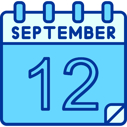 septiembre icono gratis