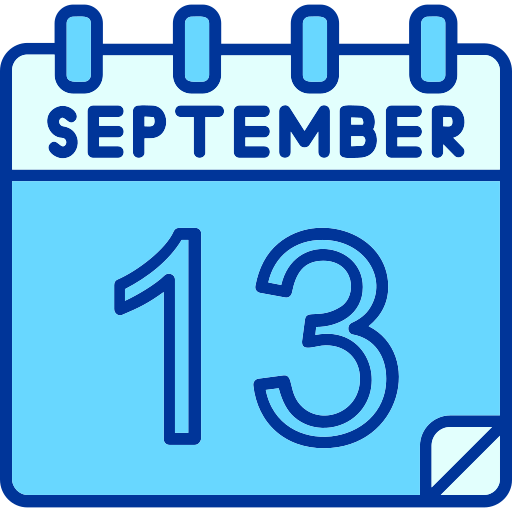 septiembre icono gratis