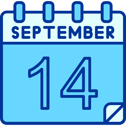 septiembre icono gratis