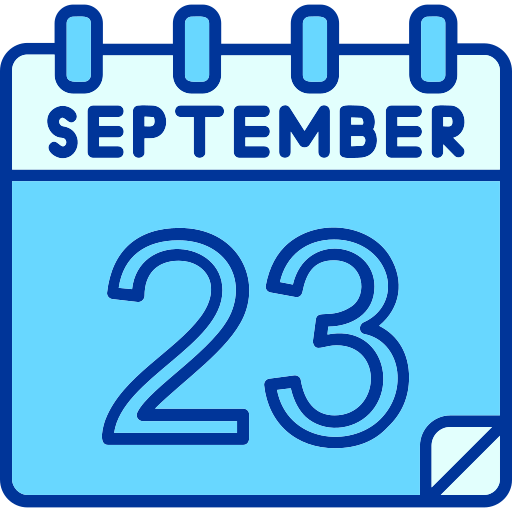 septiembre icono gratis