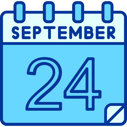 septiembre icono gratis