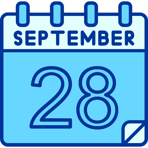 septiembre icono gratis