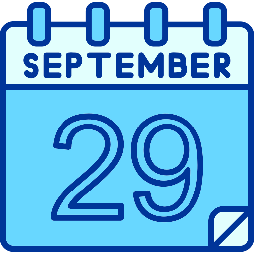 septiembre icono gratis