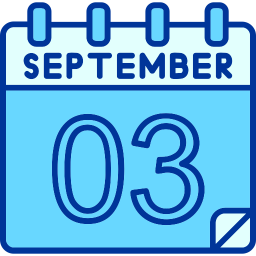 septiembre icono gratis