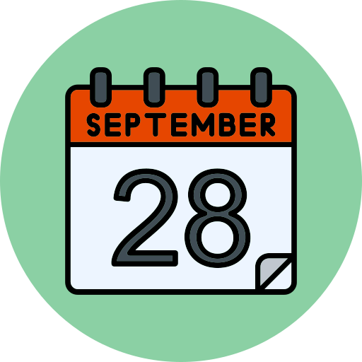 septiembre icono gratis